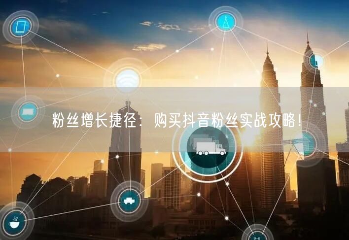 粉丝增长捷径：购买抖音粉丝实战攻略！