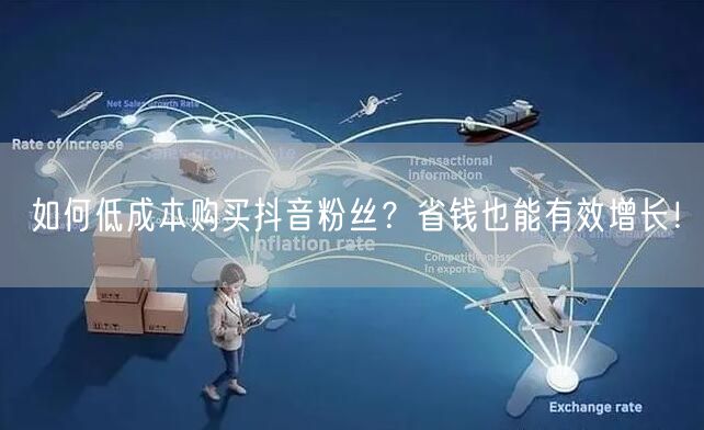 如何低成本购买抖音粉丝？省钱也能有效增长！