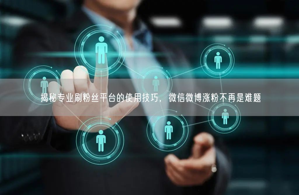 揭秘专业刷粉丝平台的使用技巧，微信微博涨粉不再是难题