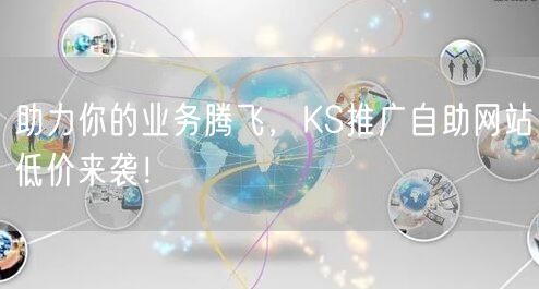 助力你的业务腾飞，KS推广自助网站低价来袭！