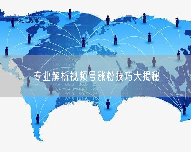 专业解析视频号涨粉技巧大揭秘