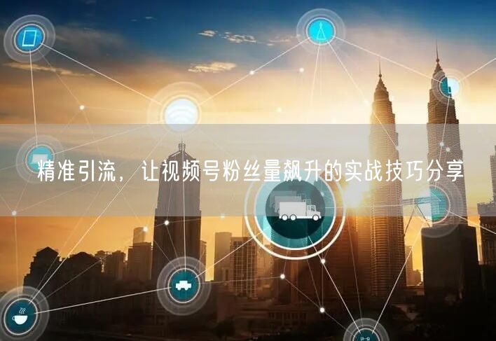 精准引流，让视频号粉丝量飙升的实战技巧分享