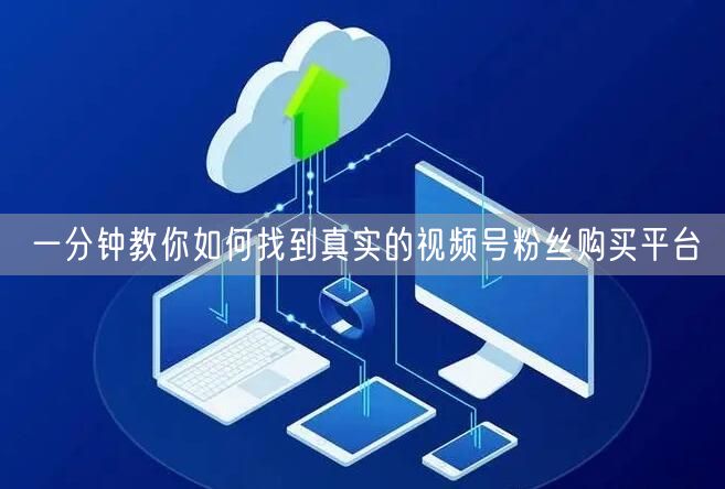 一分钟教你如何找到真实的视频号粉丝购买平台