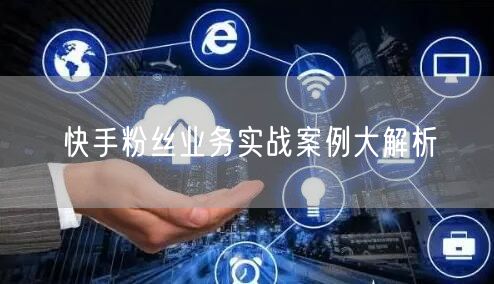快手粉丝业务实战案例大解析