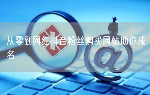 从零到网红抖音粉丝购买网站助你成名