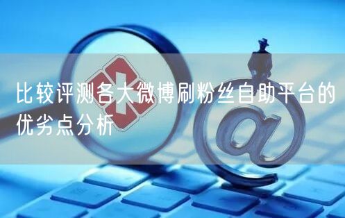 比较评测各大微博刷粉丝自助平台的优劣点分析