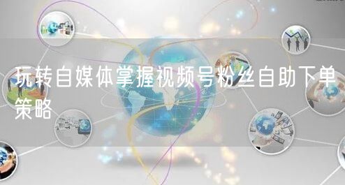 玩转自媒体掌握视频号粉丝自助下单策略