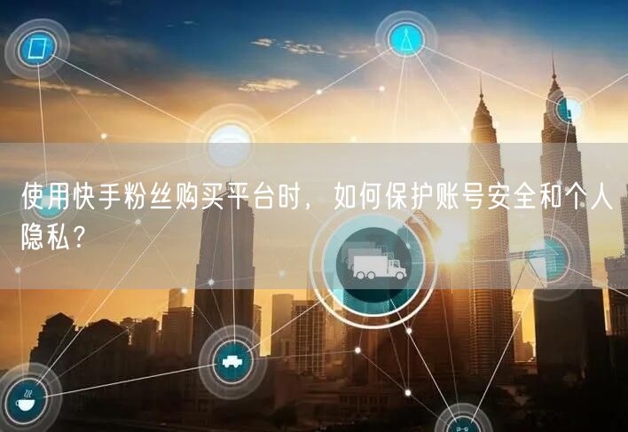 使用快手粉丝购买平台时，如何保护账号安全和个人隐私？