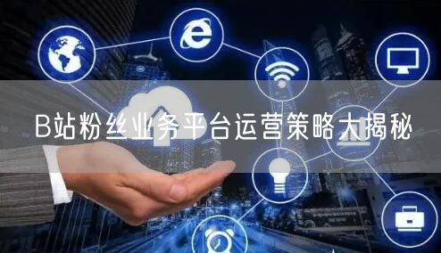 B站粉丝业务平台运营策略大揭秘