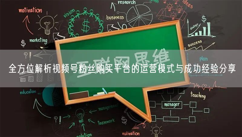全方位解析视频号粉丝购买平台的运营模式与成功经验分享
