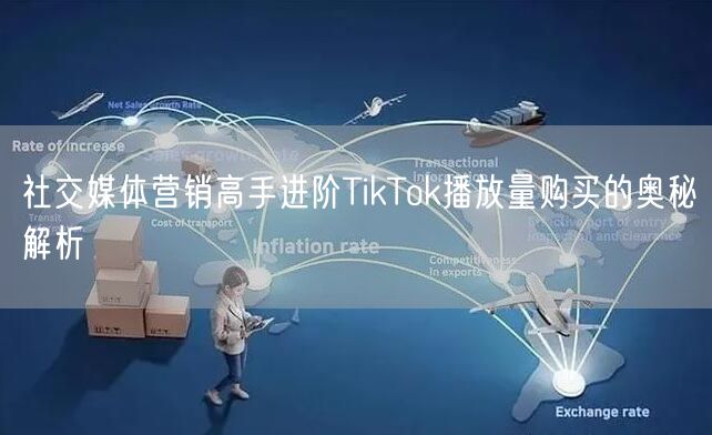 社交媒体营销高手进阶TikTok播放量购买的奥秘解析